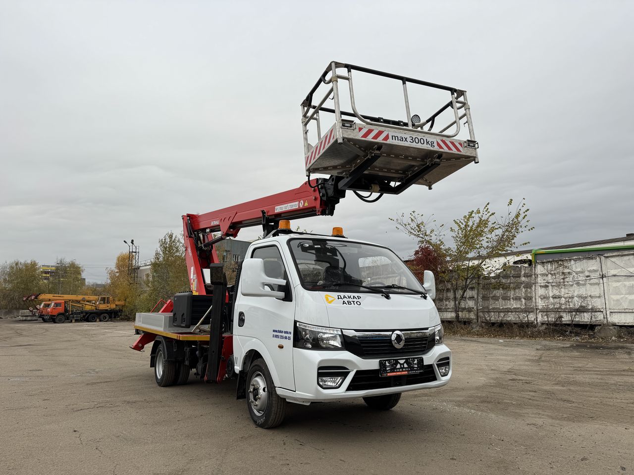 DONGFENG JUNFENG Q35 (МРМ 3,5т) С АГП ВЕЛМАШ P180T (PALFINGER) 18м